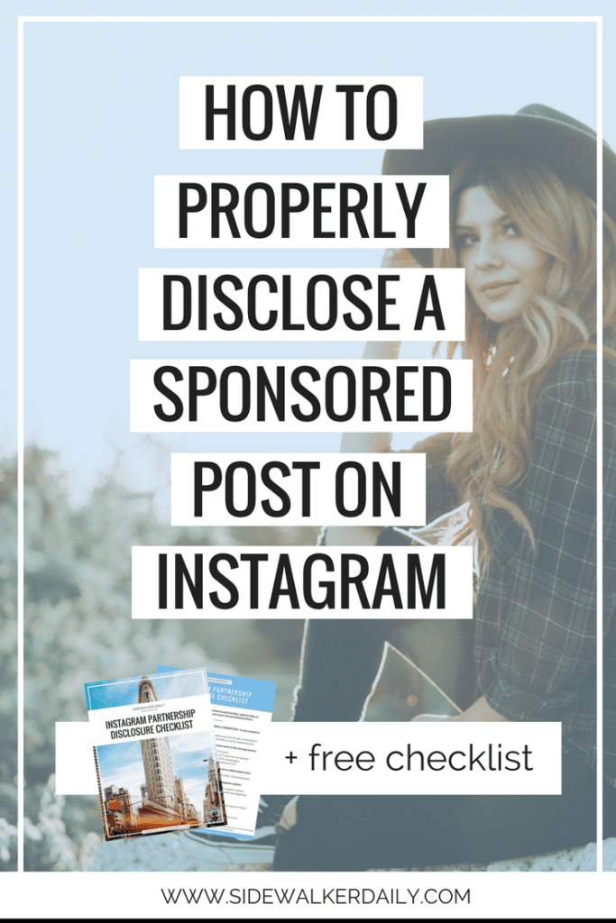 How Do I Get A Sponsored Post On Instagram How To Properly Disclose A Sponsored Post On Instagram