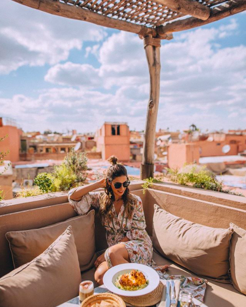 Lisa Homsy at NOMAD in Marrakech, Morocco