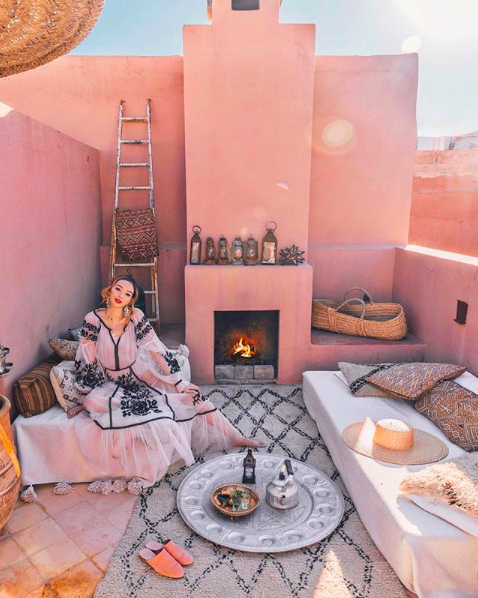 Tara at La Maison in Marrakech, Morocco