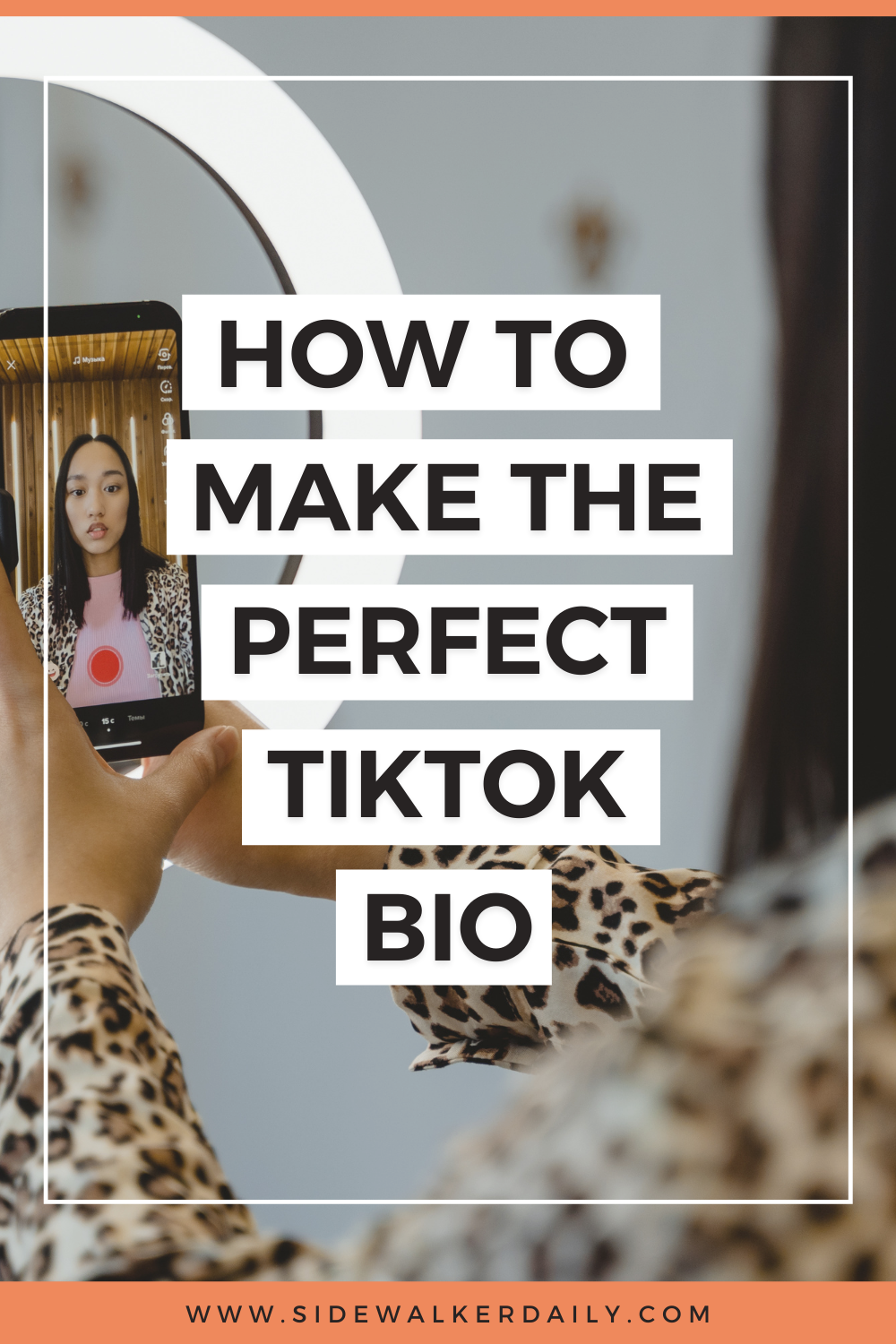 how to make the perfect tiktok bio
