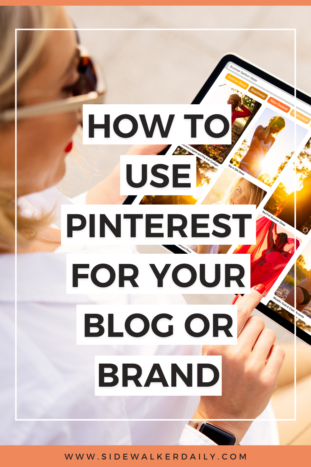 how to use pinterest for your blog